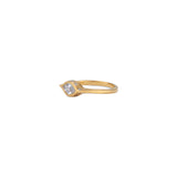 Marquis Diamond Ring 22k Yellow Gold